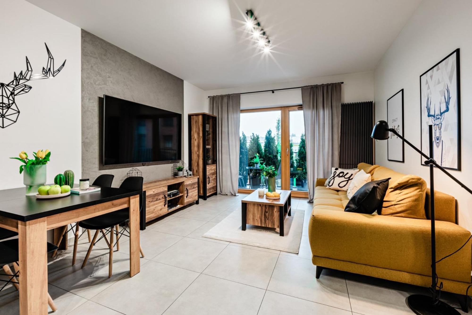 Glow Apartments, Nadmotlawie - Sienna Grobla Leilighet Gdańsk